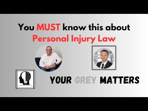 You MUST know this about Personal Injury Law